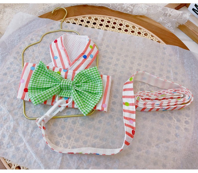 Candy Confetti Harness & Leash - Bags to Bones