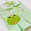 Green and White Frog Uniform with Green Bow Dog Skirt - Bags to Bones